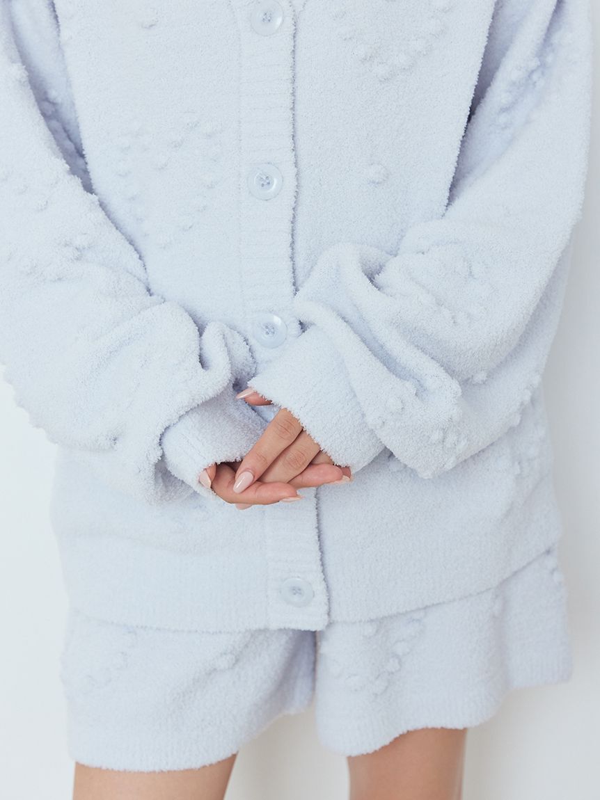 gelato pique「ハート柄カーディガン」|ルームウェア|