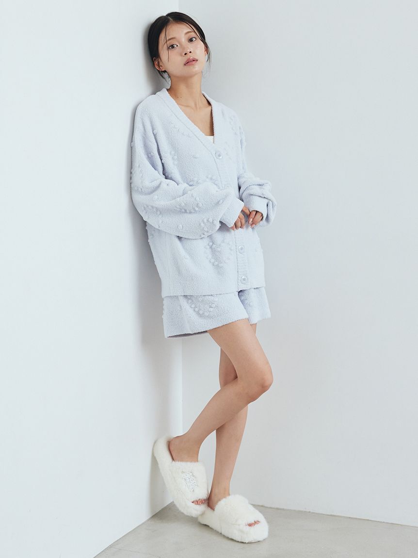 gelato pique「ハート柄カーディガン」|ルームウェア|