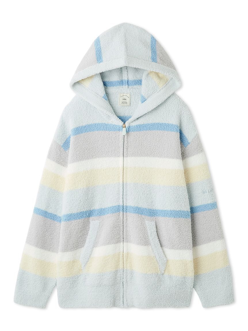 gelato pique「ベビモコカラフルボーダーパーカ」|ルームウェア|BLU