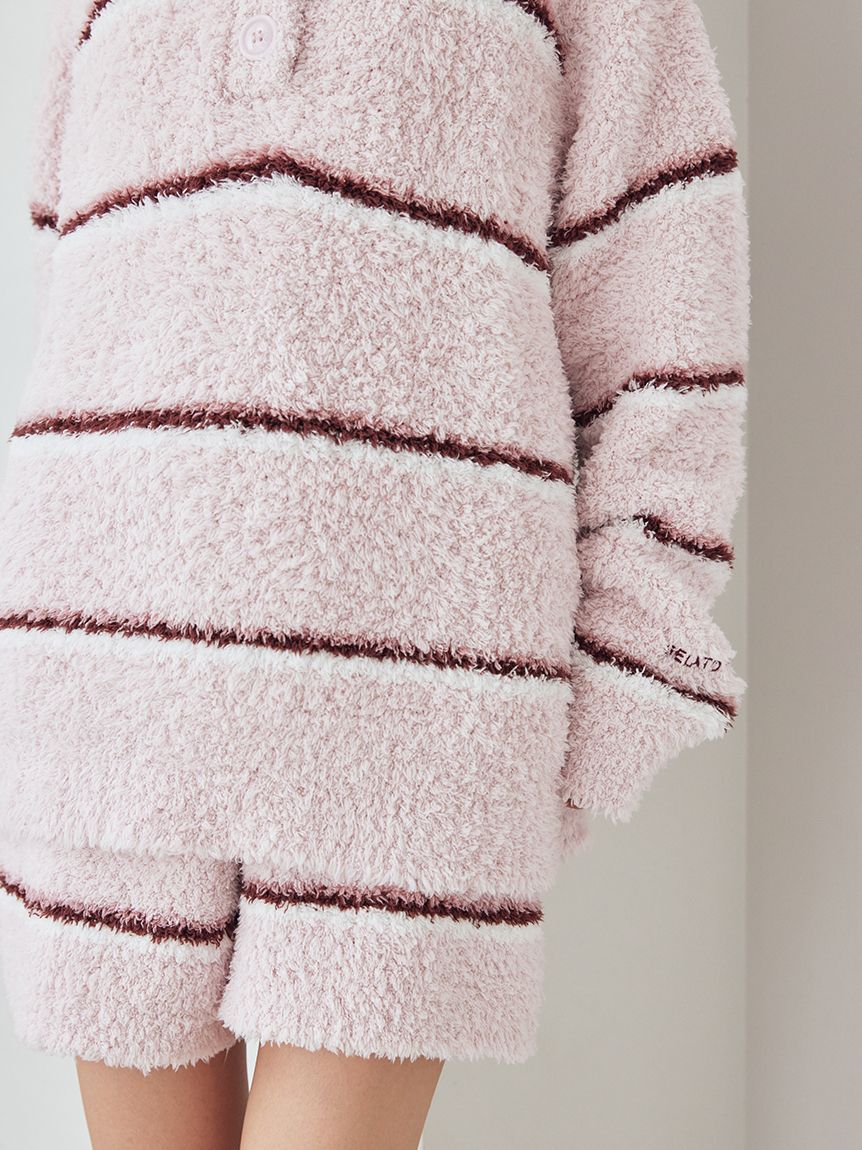 gelato pique「ジェラートボーダーショートパンツ」|ルームウェア|