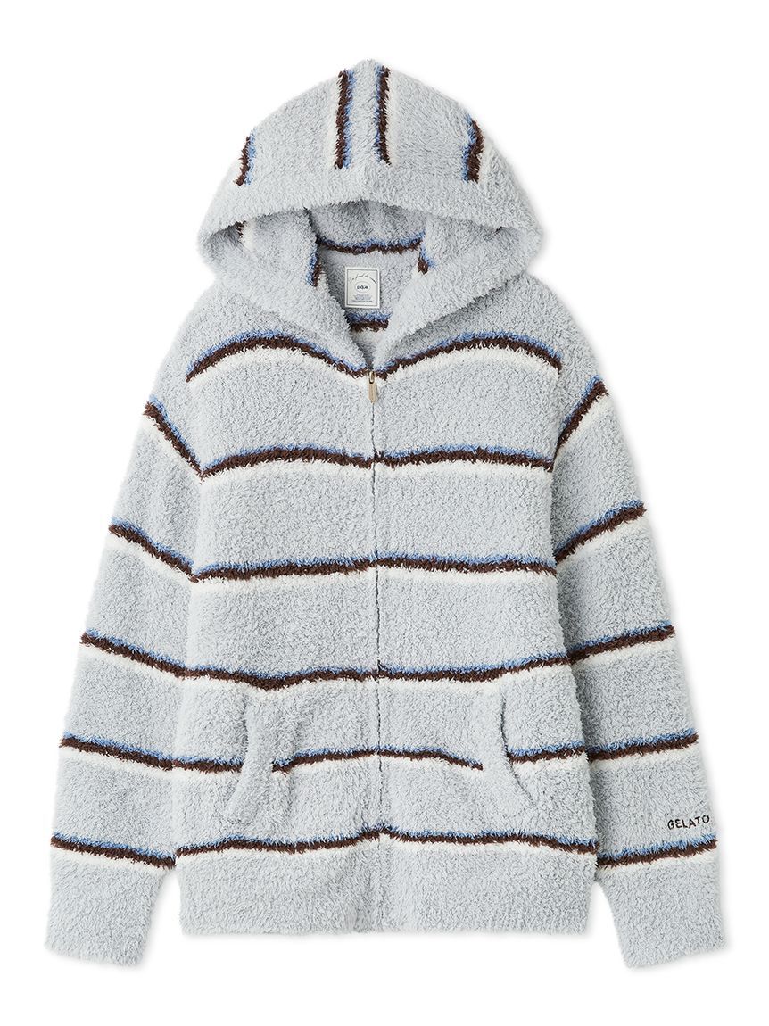 gelato pique「ジェラートボーダーパーカ」|ルームウェア|BLU