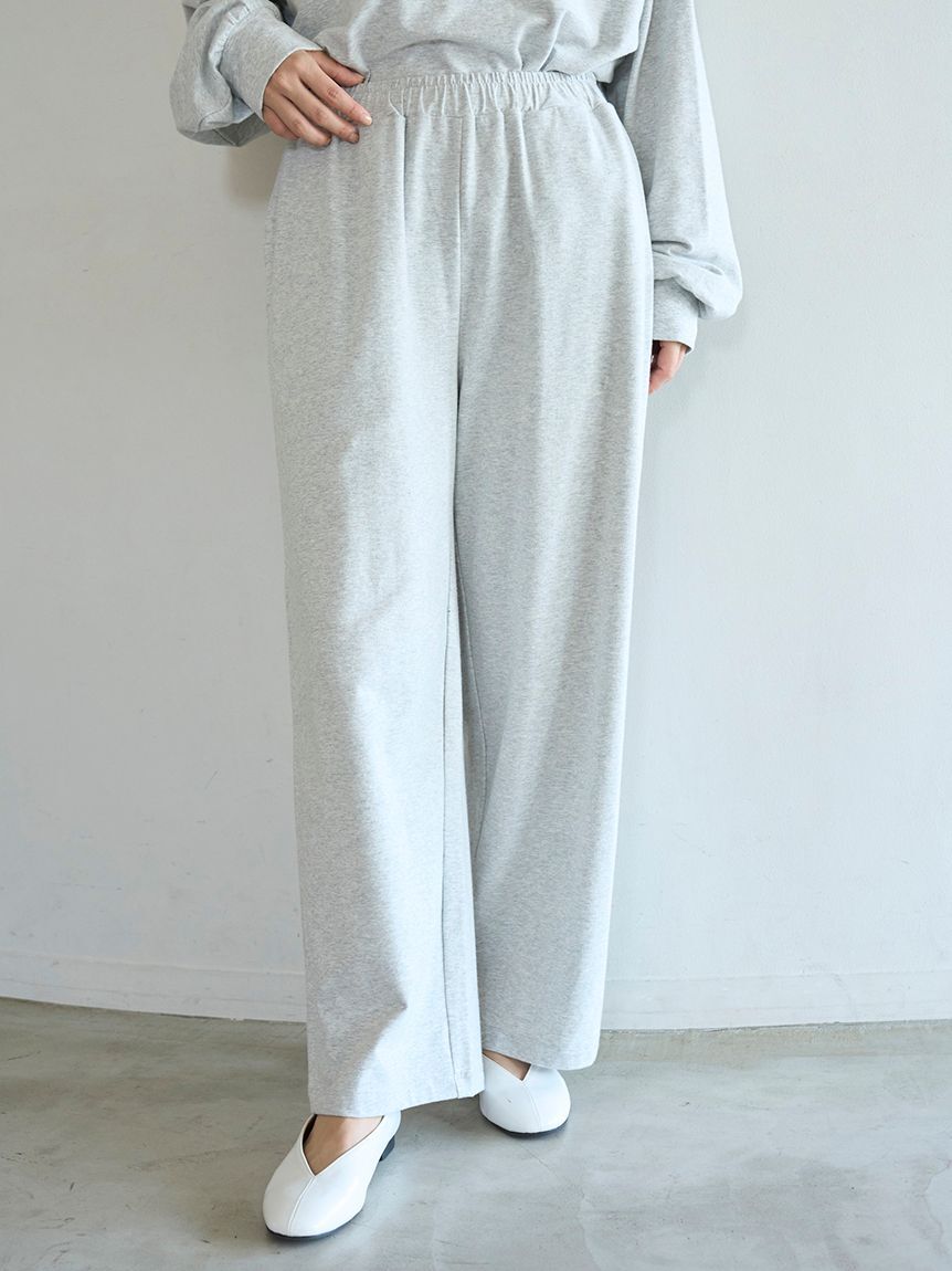 gelato pique「カレッジロゴロングパンツ」|ルームウェア|