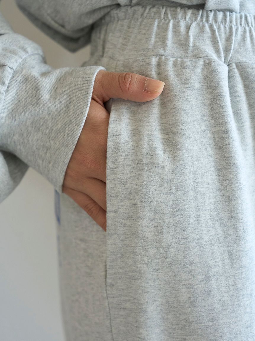 gelato pique「カレッジロゴロングパンツ」|ルームウェア|