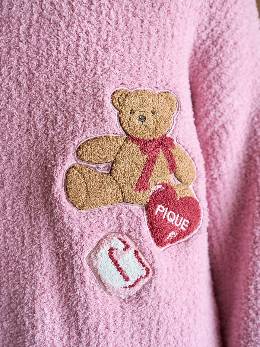 gelato pique「【ONLINE限定】ベビモコベアさがらプルオーバー＆ショートパンツセット」|ルームウェア|