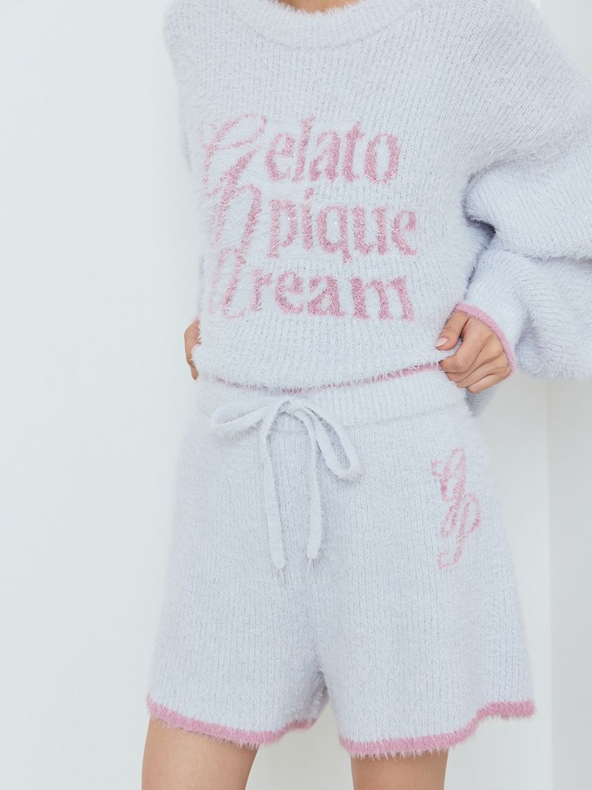 gelato pique「ラメフェザーショートパンツ」|ルームウェア|