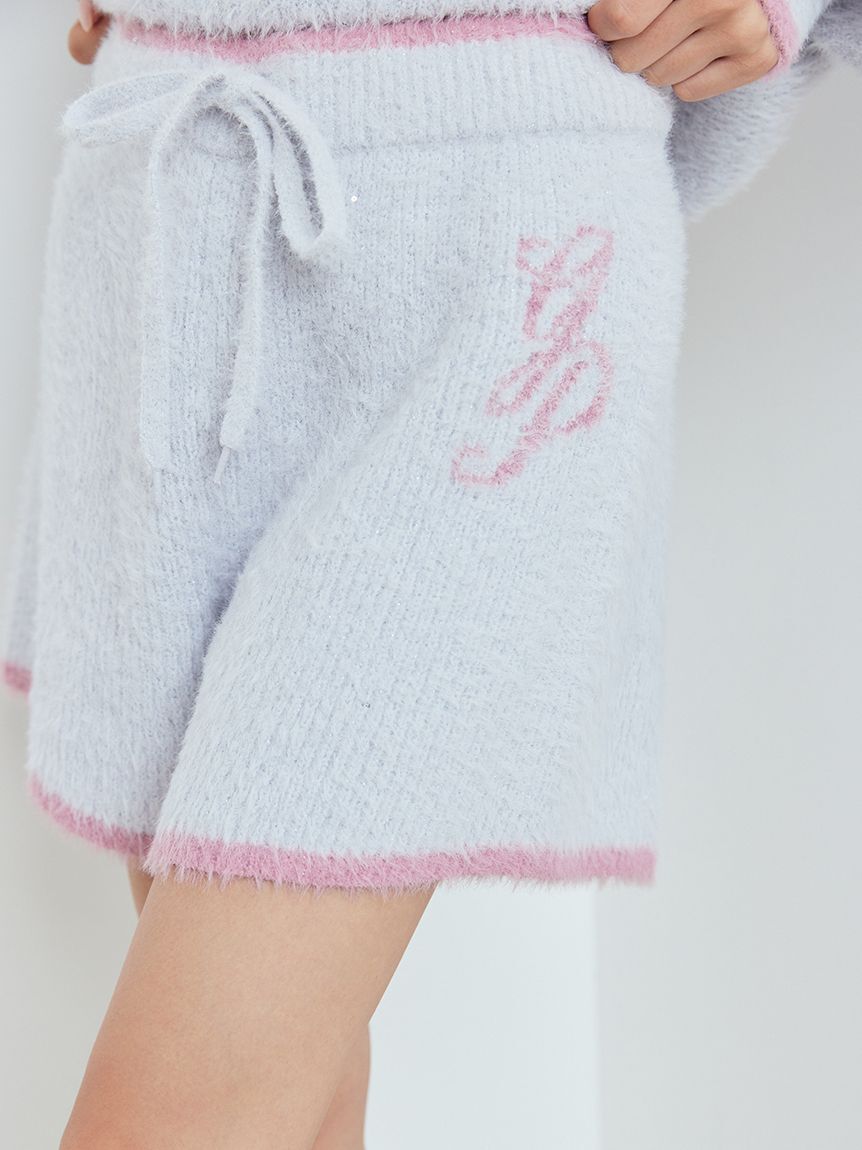 gelato pique「ラメフェザーショートパンツ」|ルームウェア|