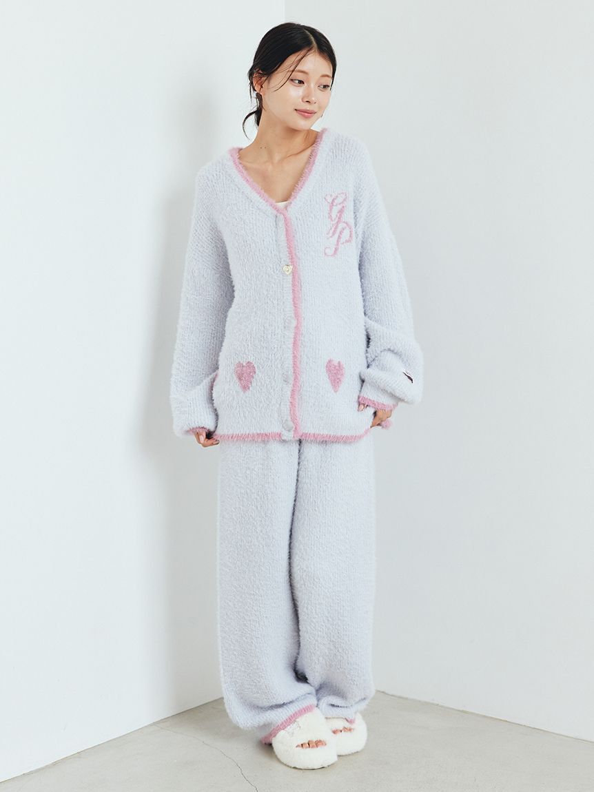 gelato pique「ラメフェザーロングパンツ」|ルームウェア|