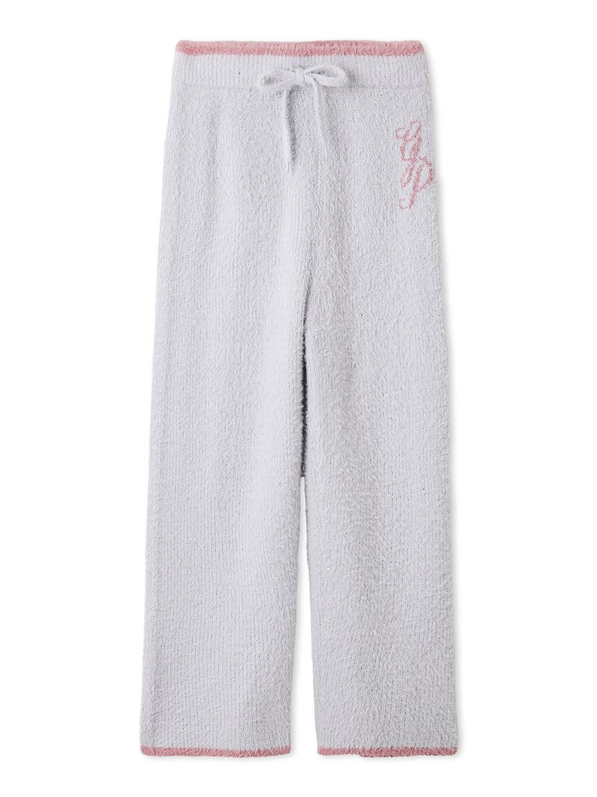 gelato pique「ラメフェザーロングパンツ」|ルームウェア|