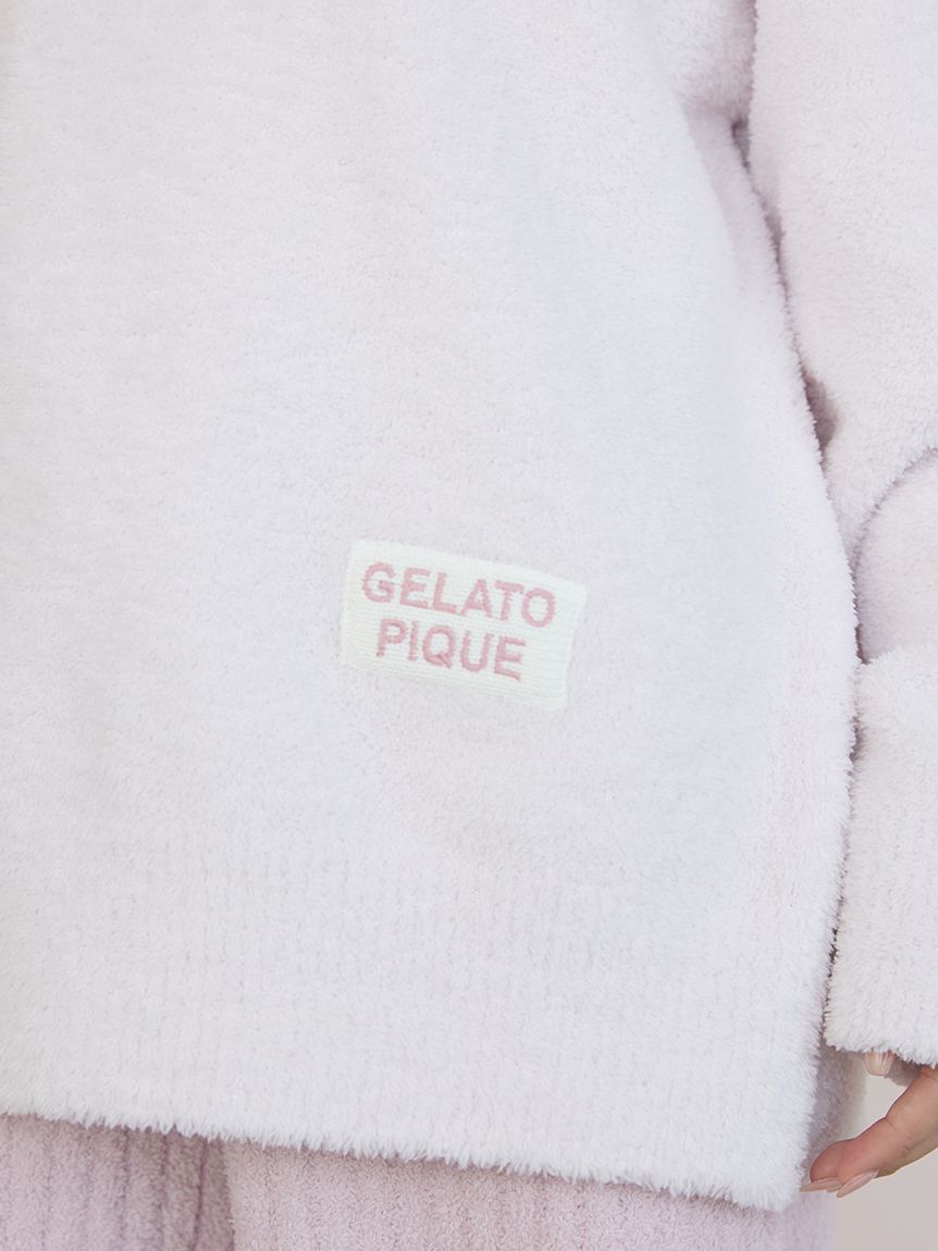 gelato pique「カラフルパウダープルオーバー＆ベビモコリブロングパンツセット」|ルームウェア|