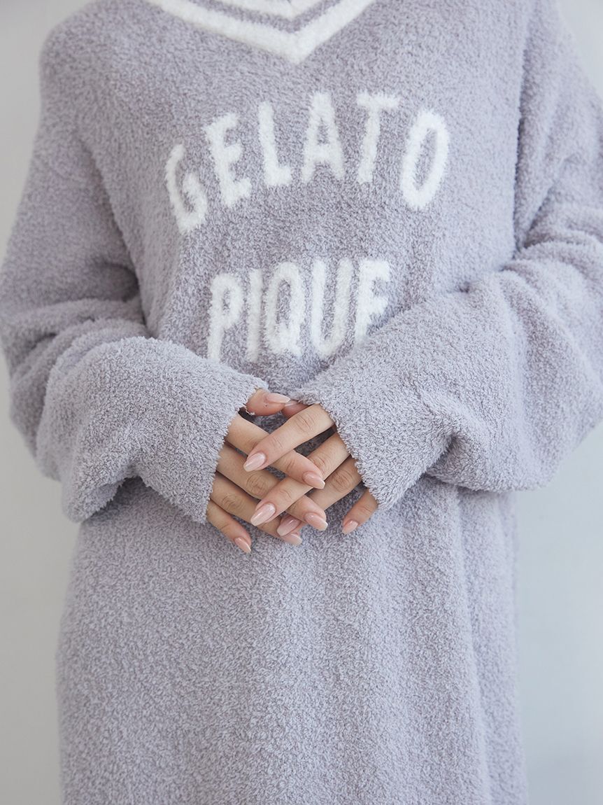 gelato pique「べビモコプレッピーワンピース」|ルームウェア|