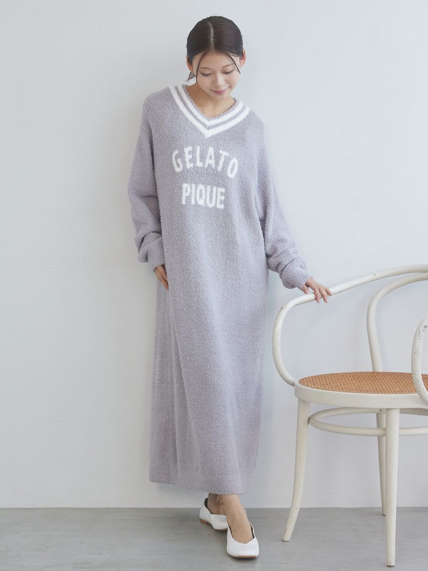 gelato pique「べビモコプレッピーワンピース」|ルームウェア|