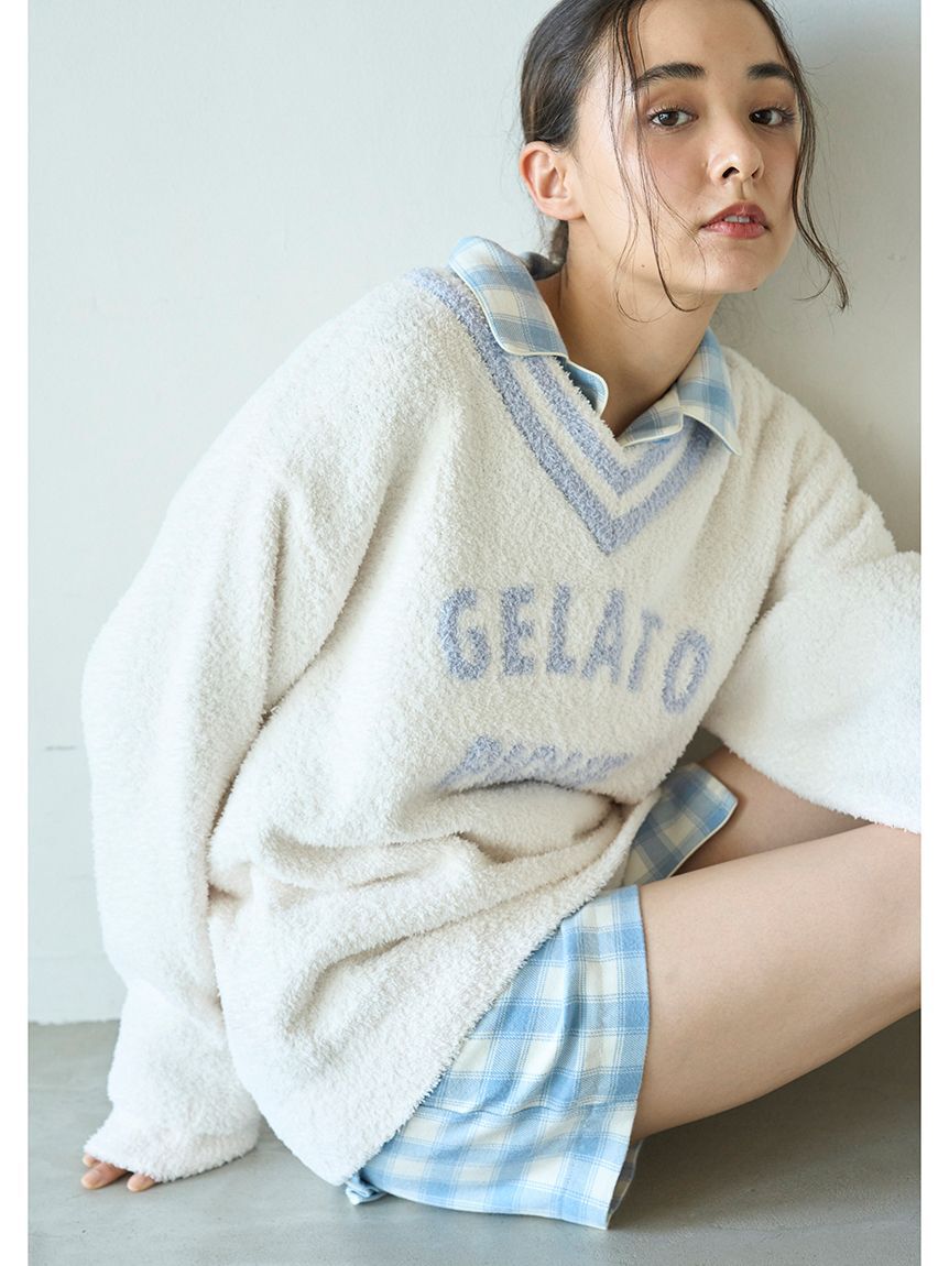 gelato pique「べビモコプレッピープルオーバー」|ルームウェア|OWHT
