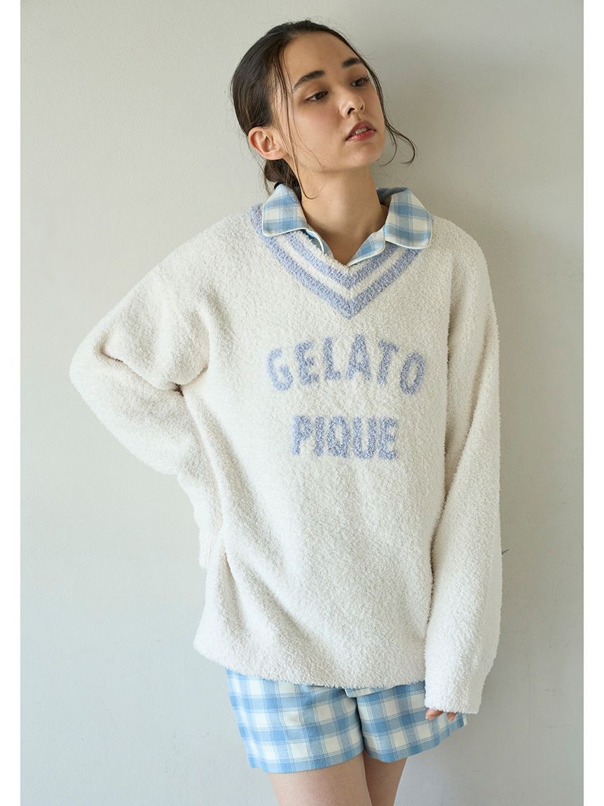 gelato pique「べビモコプレッピープルオーバー」|ルームウェア|