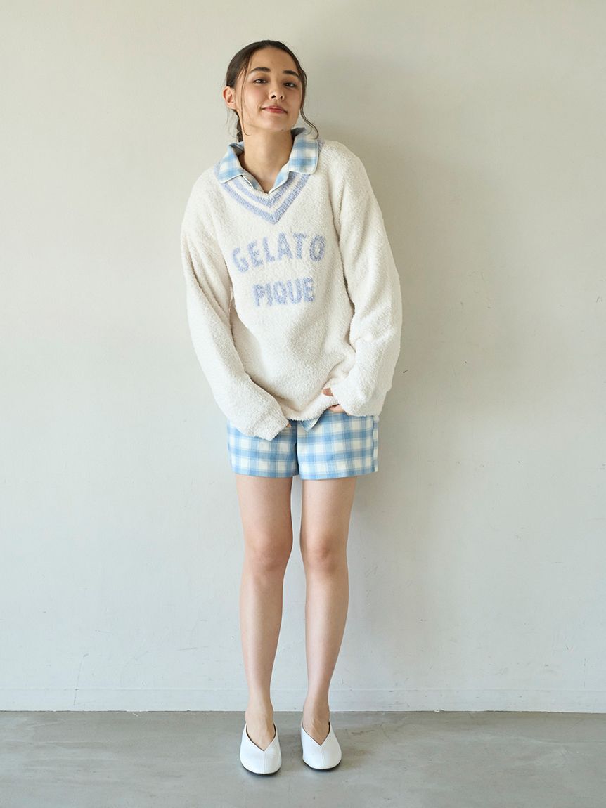 gelato pique「べビモコプレッピープルオーバー」|ルームウェア|