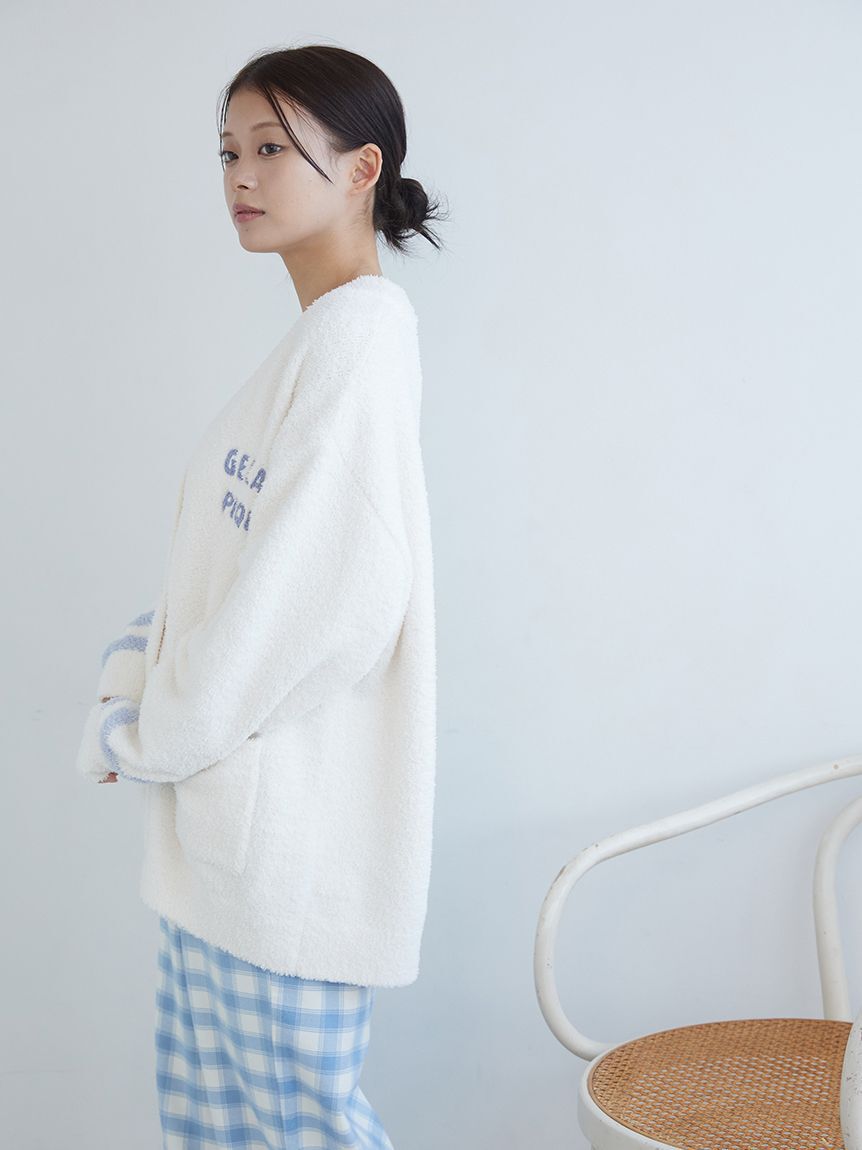 gelato pique「べビモコプレッピーカーディガン」|ルームウェア|