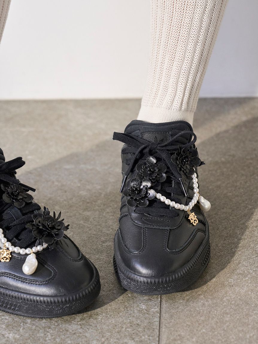 SNIDEL「フラワーシューズチャーム」|チャーム・キーホルダー|