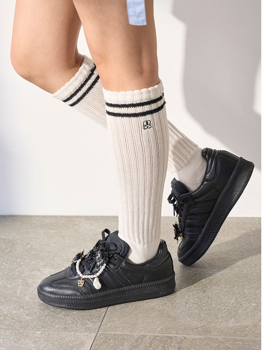 SNIDEL「フラワーシューズチャーム」|チャーム・キーホルダー|