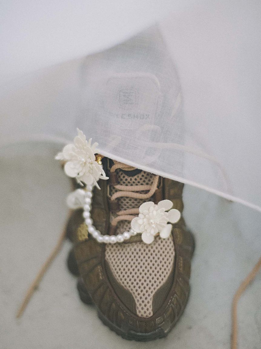 SNIDEL「フラワーシューズチャーム」|チャーム・キーホルダー|