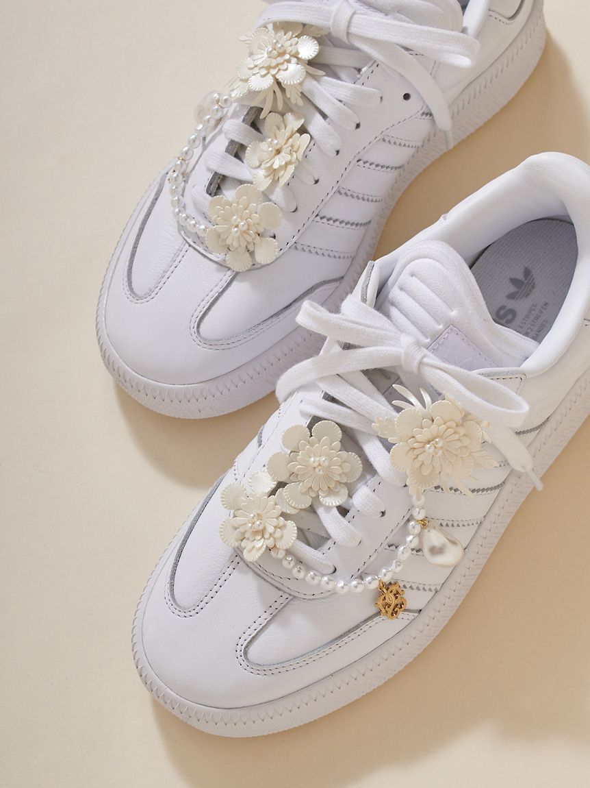 SNIDEL「フラワーシューズチャーム」|チャーム・キーホルダー|