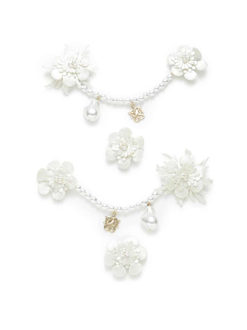 SNIDEL「フラワーシューズチャーム」|チャーム・キーホルダー|