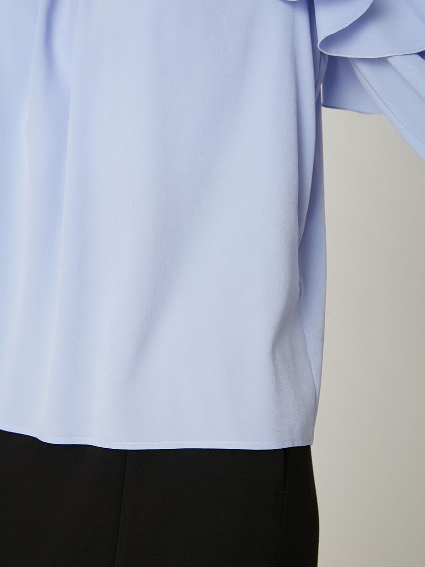 FRAY I.D「【限定カラー】2wayショルダーフリルボウタイブラウス」|シャツ・ブラウス|