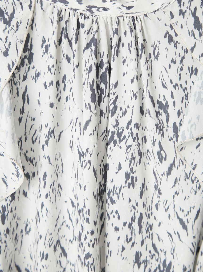 FRAY I.D「【限定カラー】2wayショルダーフリルボウタイブラウス」|シャツ・ブラウス|