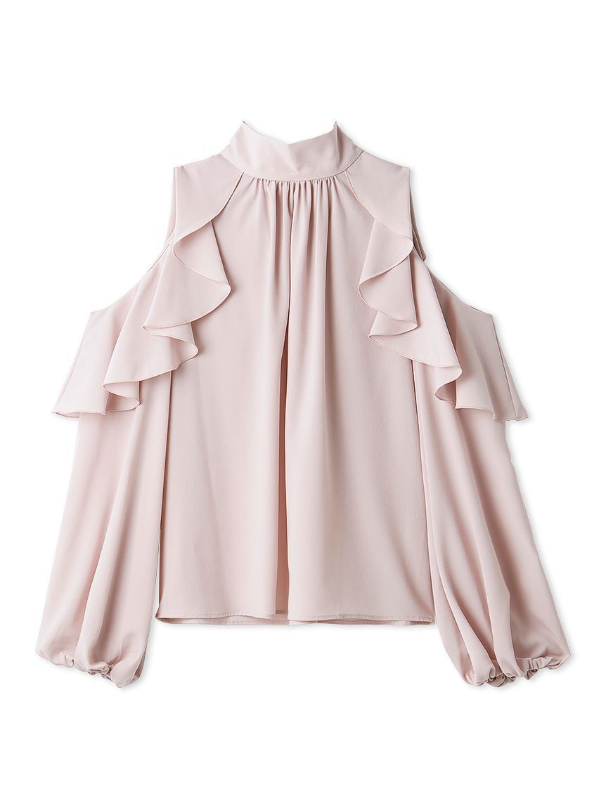 FRAY I.D「【限定カラー】2wayショルダーフリルボウタイブラウス」|シャツ・ブラウス|