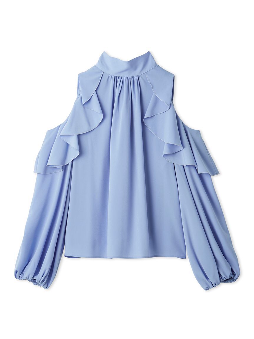 FRAY I.D「【限定カラー】2wayショルダーフリルボウタイブラウス」|シャツ・ブラウス|