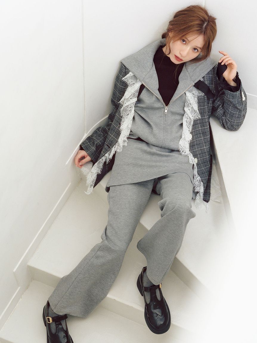 LILY BROWN「【NEW YEAR'S SPECIAL ITEM】ボンディングセットアップ」|ワンピース|GRY