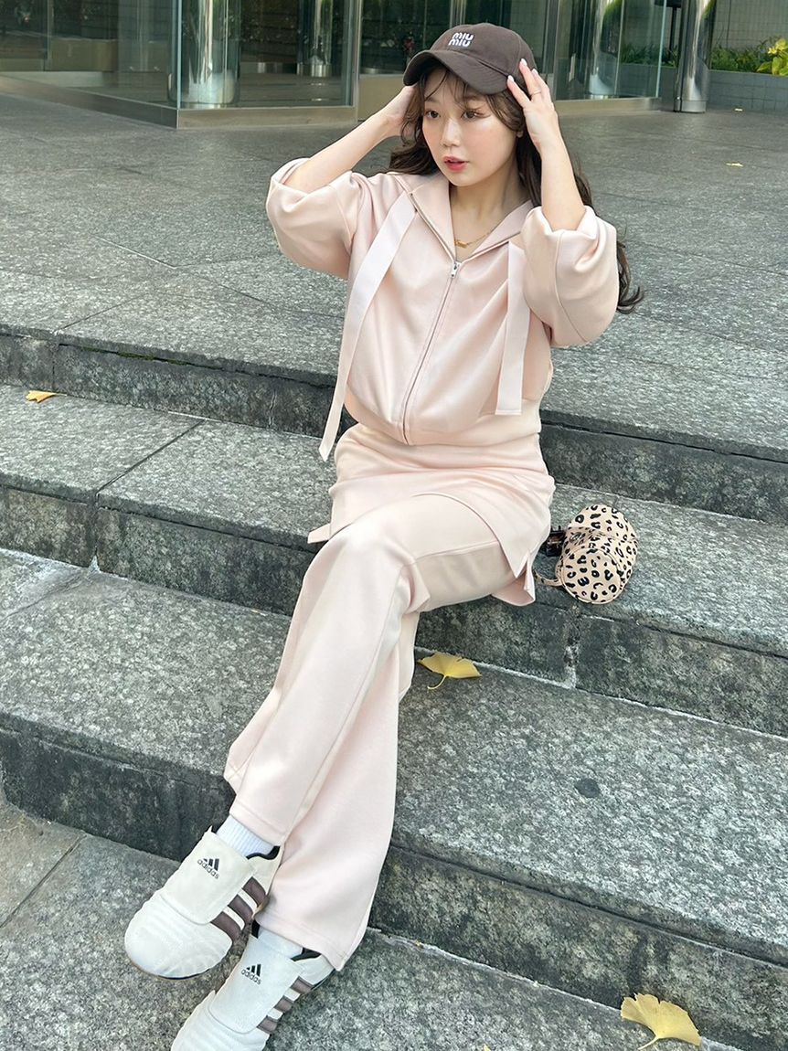 LILY BROWN「【NEW YEAR'S SPECIAL ITEM】ボンディングセットアップ」|ワンピース|PNK