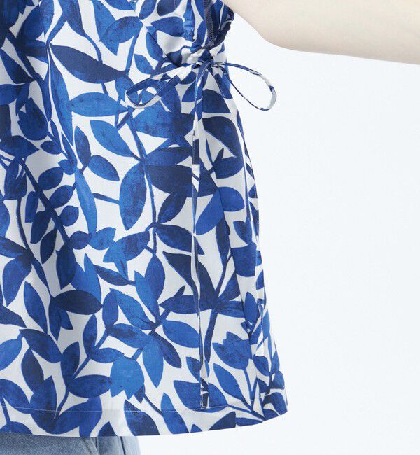 MACKINTOSH PHILOSOPHY「リーフプリントブラウス」|シャツ・ブラウス|