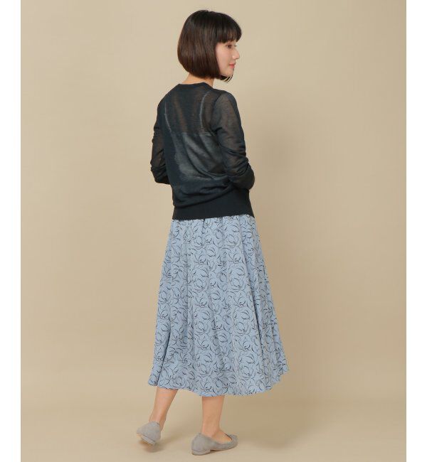 IKKA LOUNGE「シアニットクルーカーデ」|カーディガン|