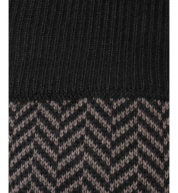 ikka「ヘリンボーンニットパンツ」|その他|