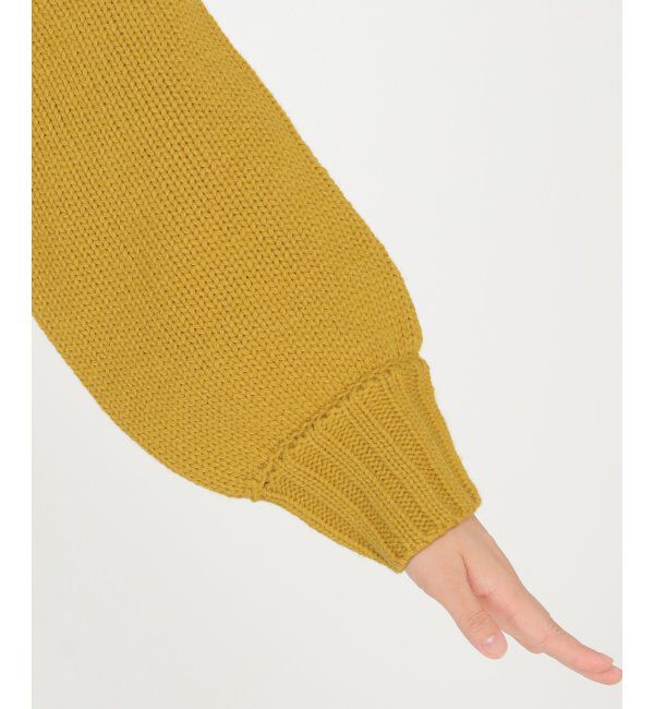 ikka「袖フリンジニットプルオーバー」|プルオーバー|