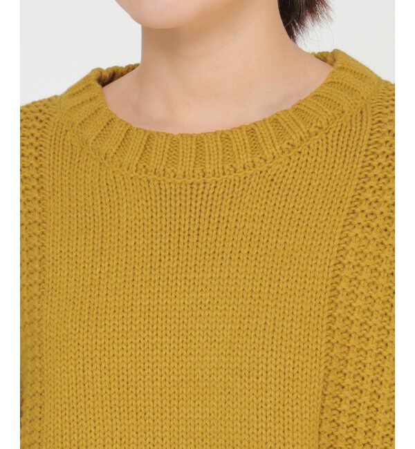 ikka「袖フリンジニットプルオーバー」|プルオーバー|