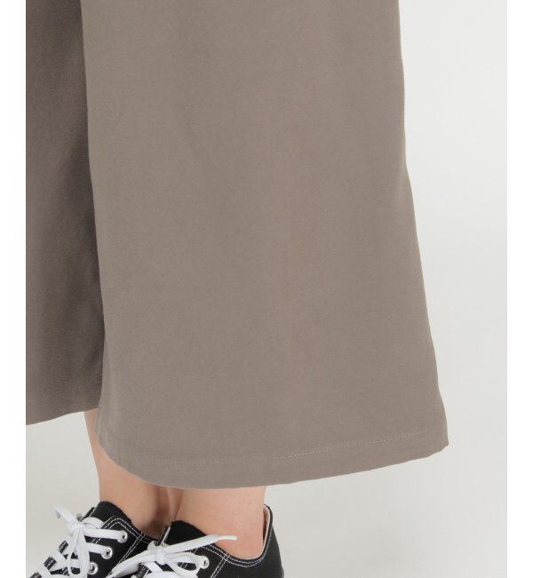 ikka「フェイクスエードワイドパンツ」|その他|