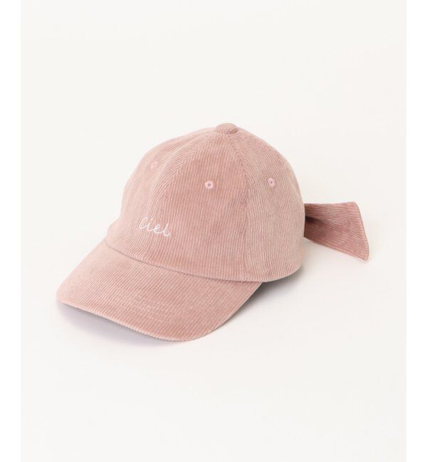 ikka kids「コーデュロイ後ろリボンキャップ」|その他|