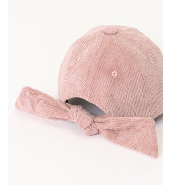 ikka kids「コーデュロイ後ろリボンキャップ」|その他|