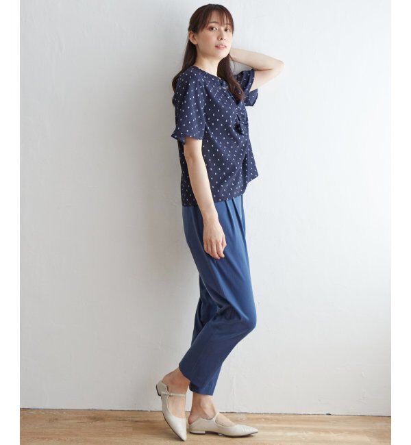 ikka「【接触冷感】ひやっとBeasyStretchパンツ」|その他|