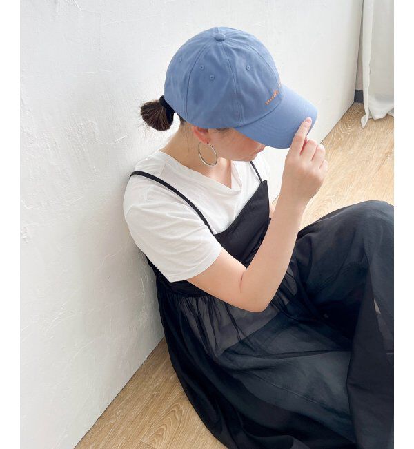 Lbc with Life「ツイル刺繍キャップ」|その他|ブルー