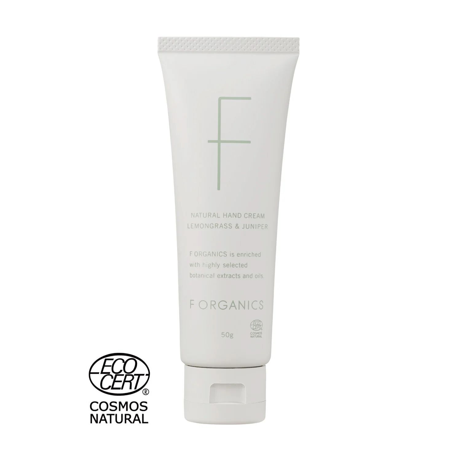 F ORGANICS「ナチュラルハンドクリーム N50g　レモングラス＆ジュニパー 【F ORGANICS】」|ハンドケア|-