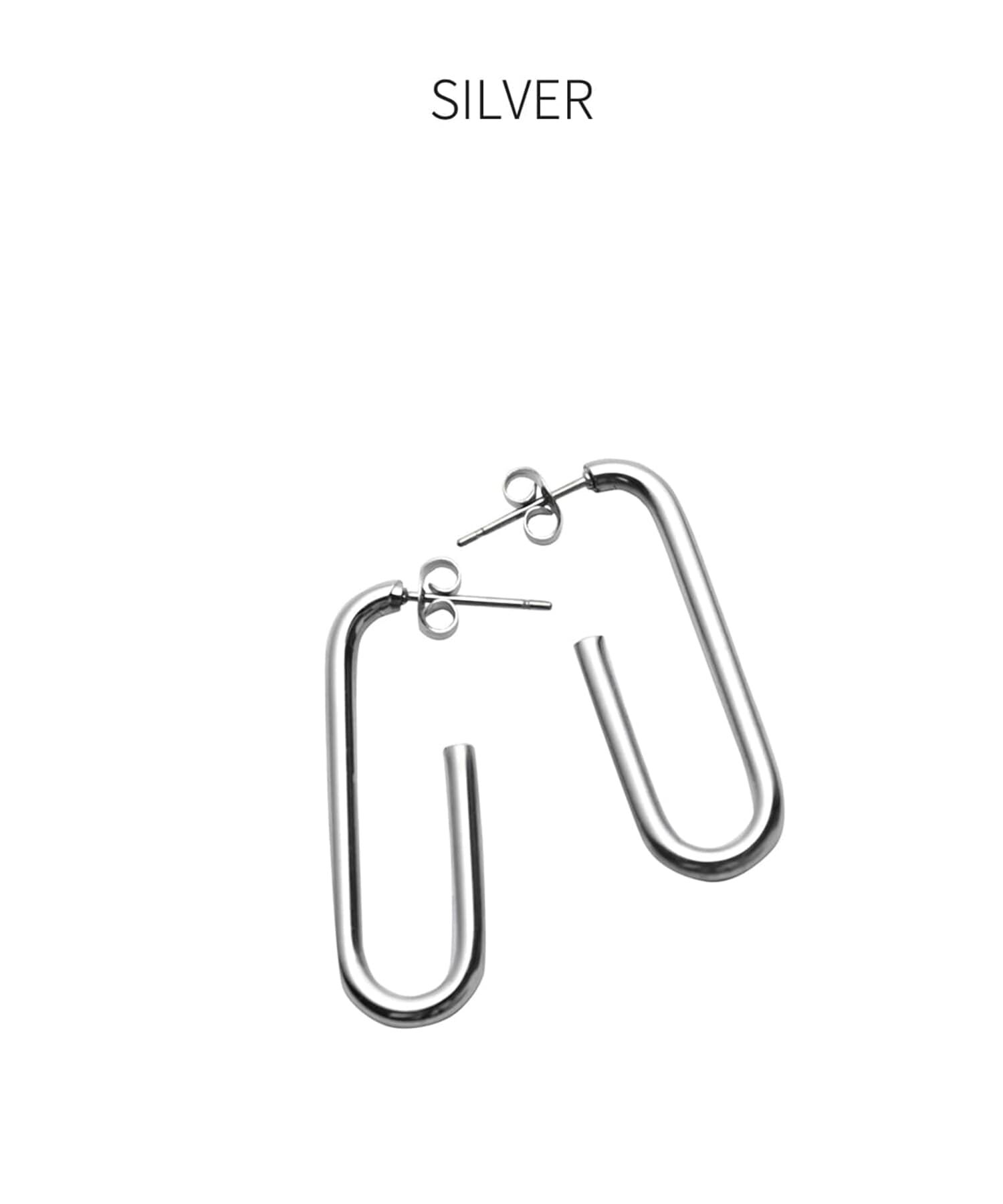 STYLE DELI「【金アレ対策】ロングフープステンレスピアス」|ピアス|