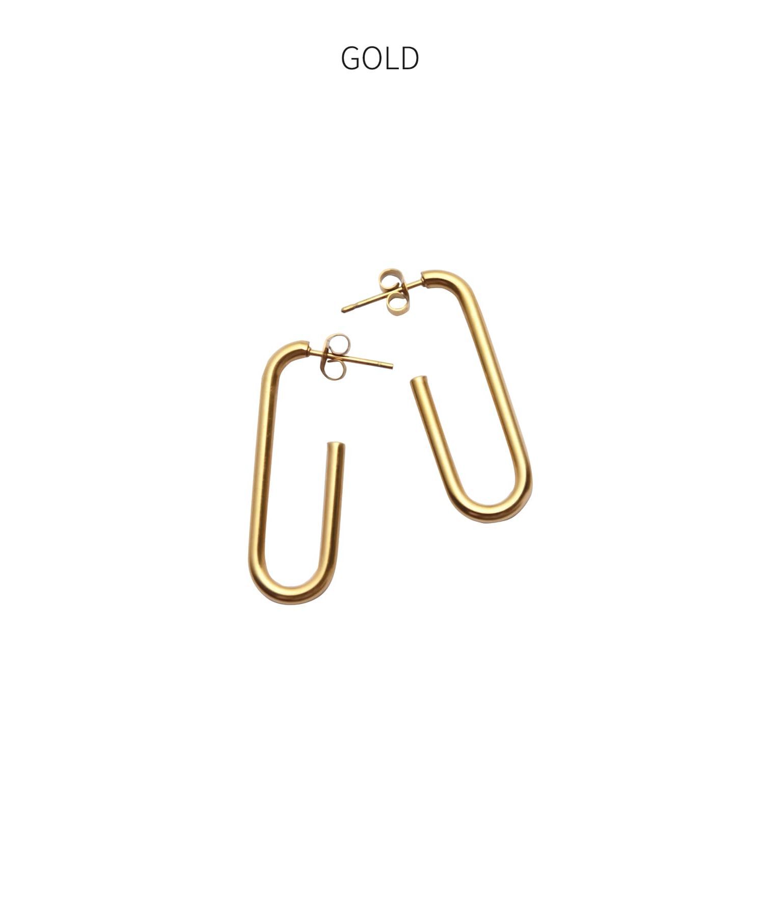 STYLE DELI「【金アレ対策】ロングフープステンレスピアス」|ピアス|