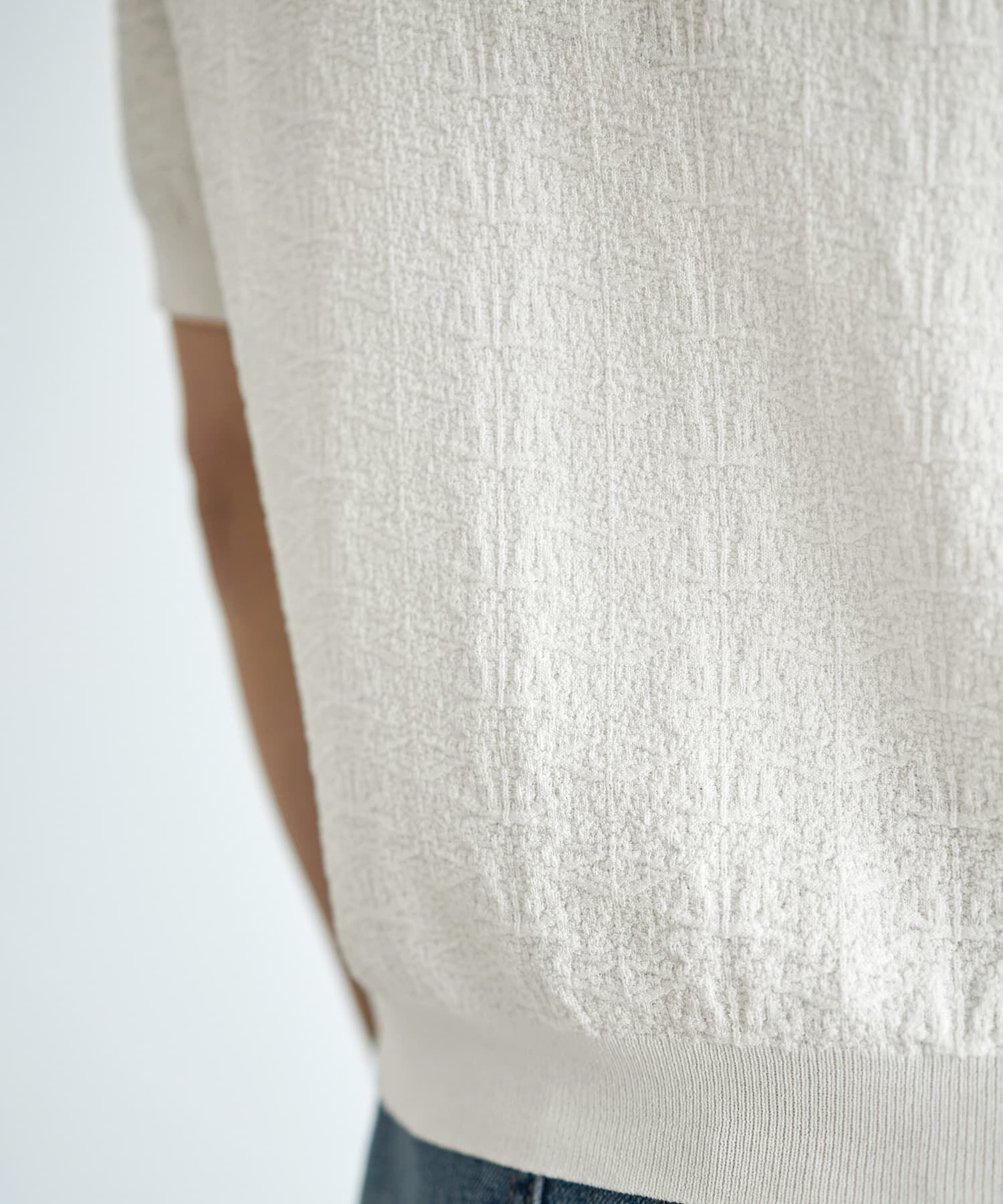 STYLE DELI「表面感のあるノーカラージャケット風カーデtops」|カーディガン|