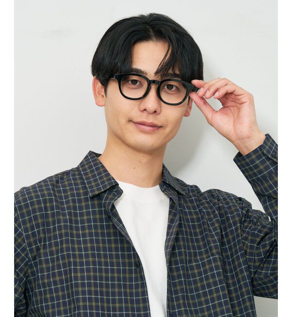  「ウェリントン型 メガネ | 軽量｜太縁｜黒縁フレーム|伊達メガネ|ユニセックス｜ビジネス レンズ交換券付」|メガネ|