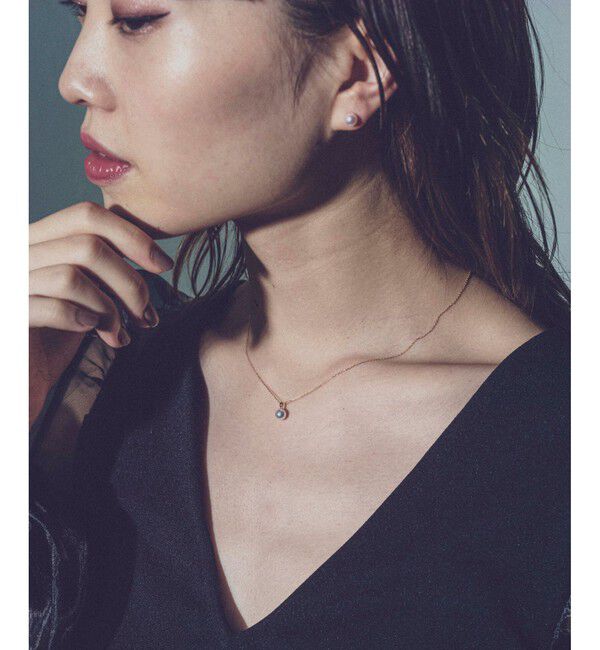 ete「K18YG パール ネックレス」|ネックレス|