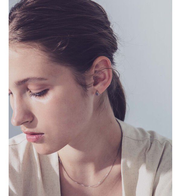 ete「ナチュラルストーン イヤリング」|イヤリング|