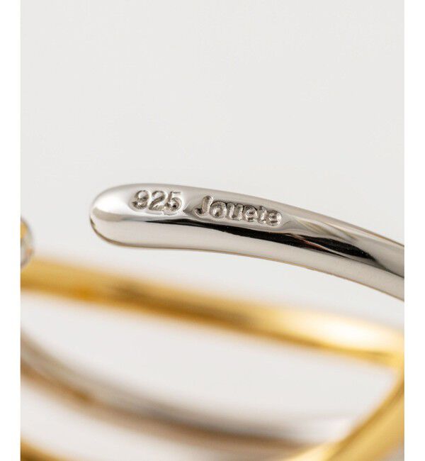 Jouete「イヤリング コンビカラー」|イヤリング|