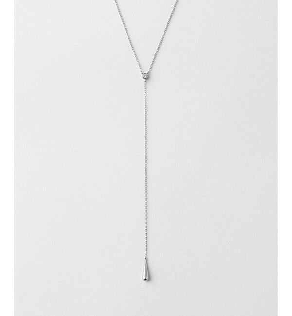 Jouete「ステートメント ジルコニア ネックレス」|ネックレス|プラチナム