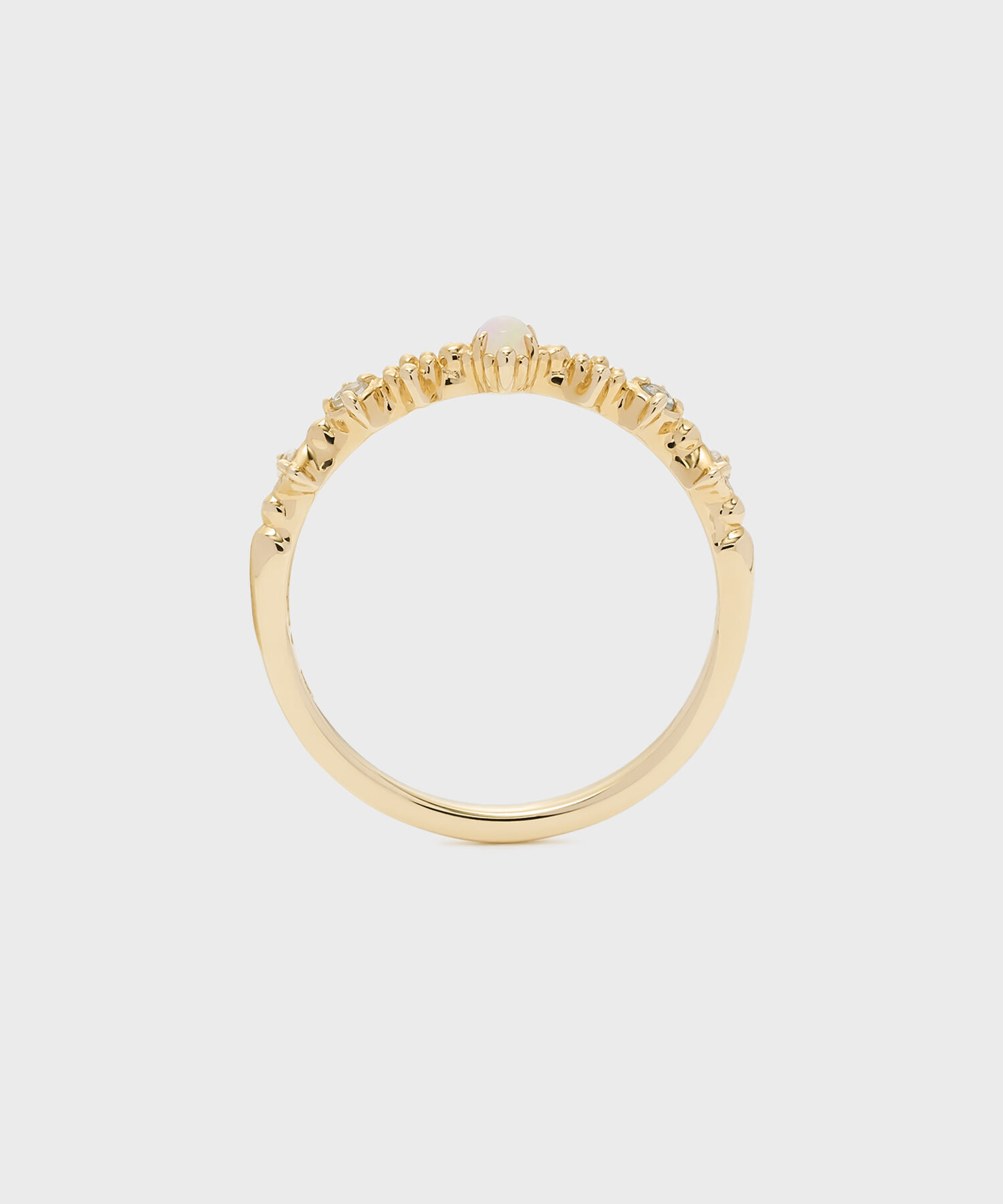 NOJESS「【Pocket RIng】K10オパールピンキーリング」|リング|